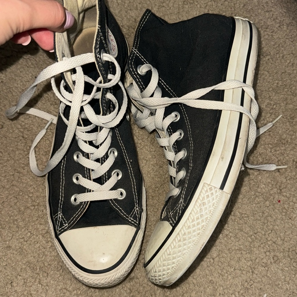 Black high top CONVERSE